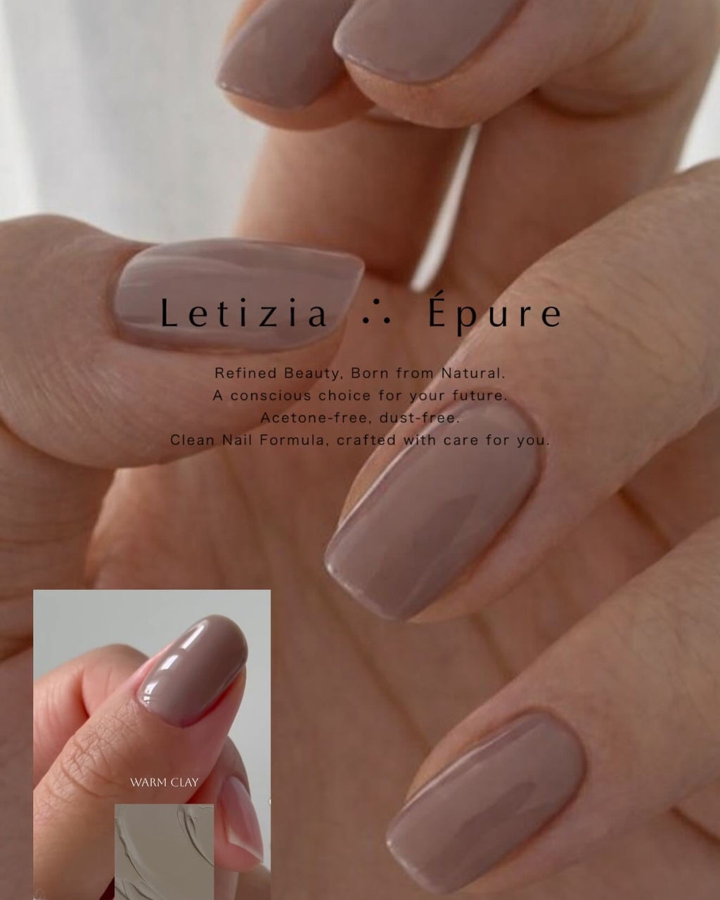 PEACHY DEW/WARM CLAY トップインカラー