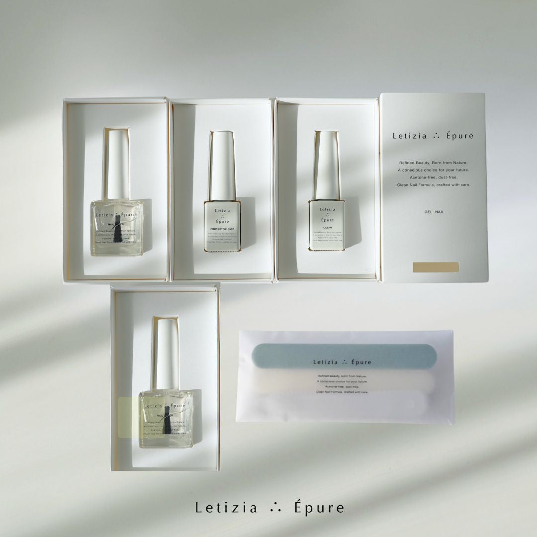 CLEAR GEL NAIL STARTER SET -クリアジェルネイルスターターセット(LEDライトなし)-