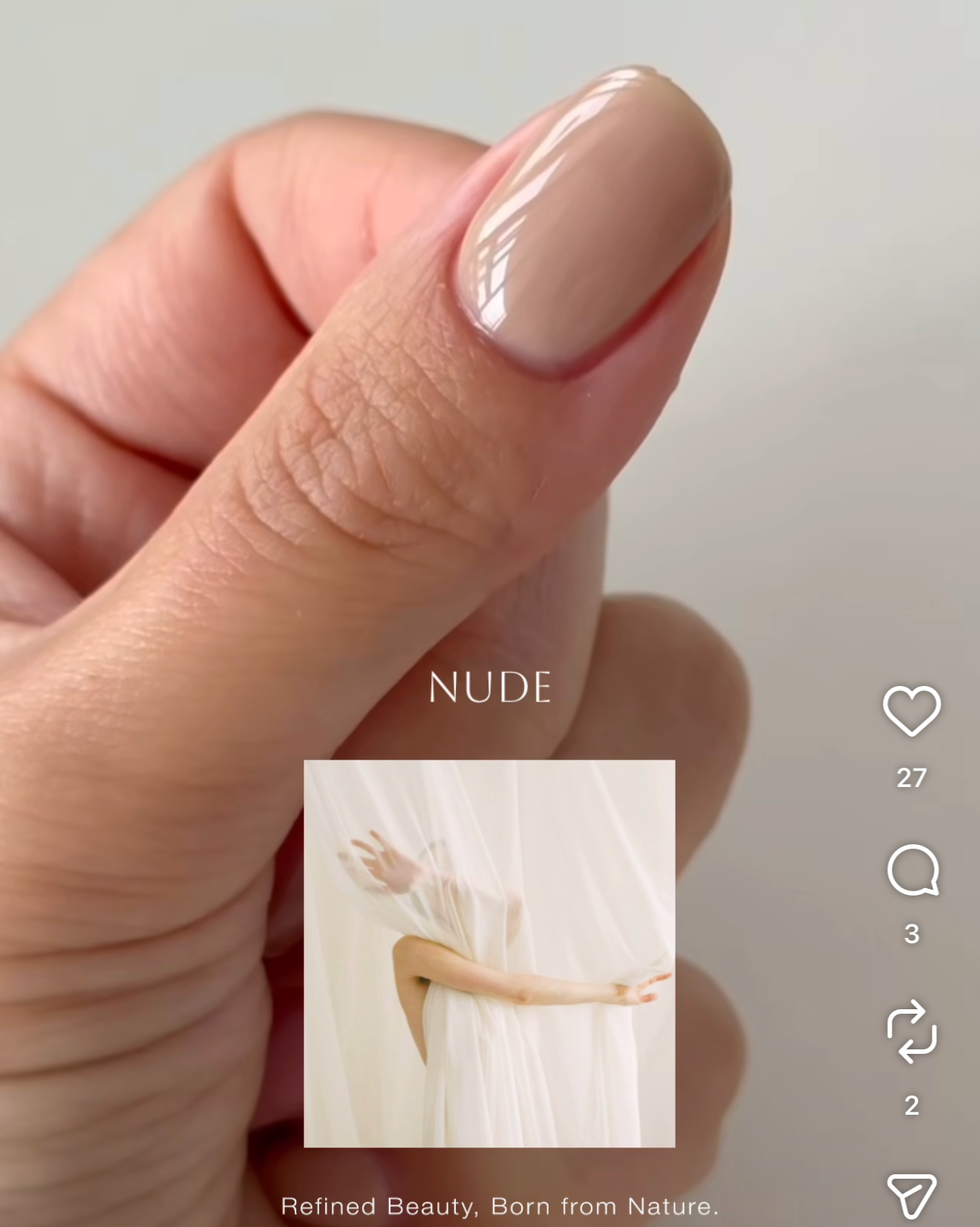 NUDE / AMBER トップインカラー (コピー)