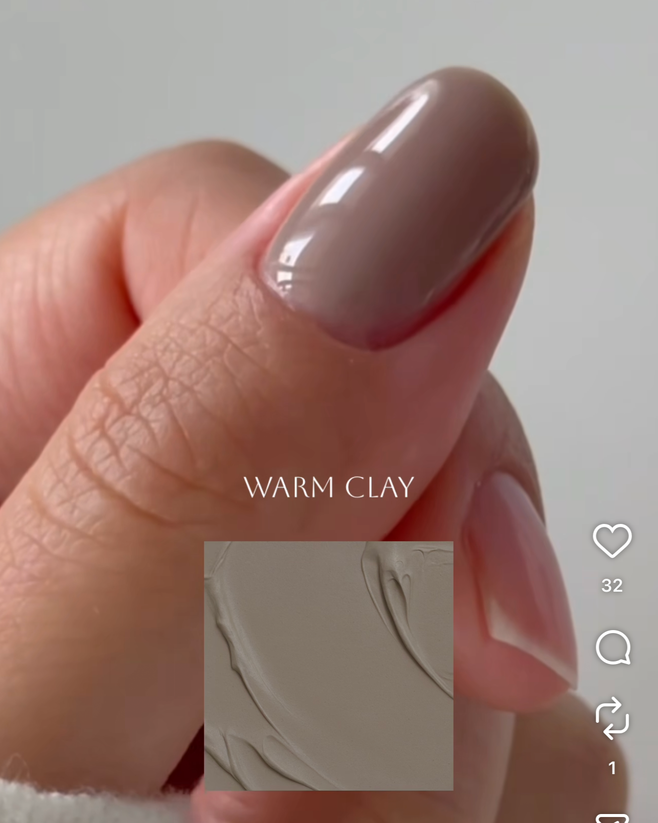 PEACHY DEW/WARM CLAY トップインカラー